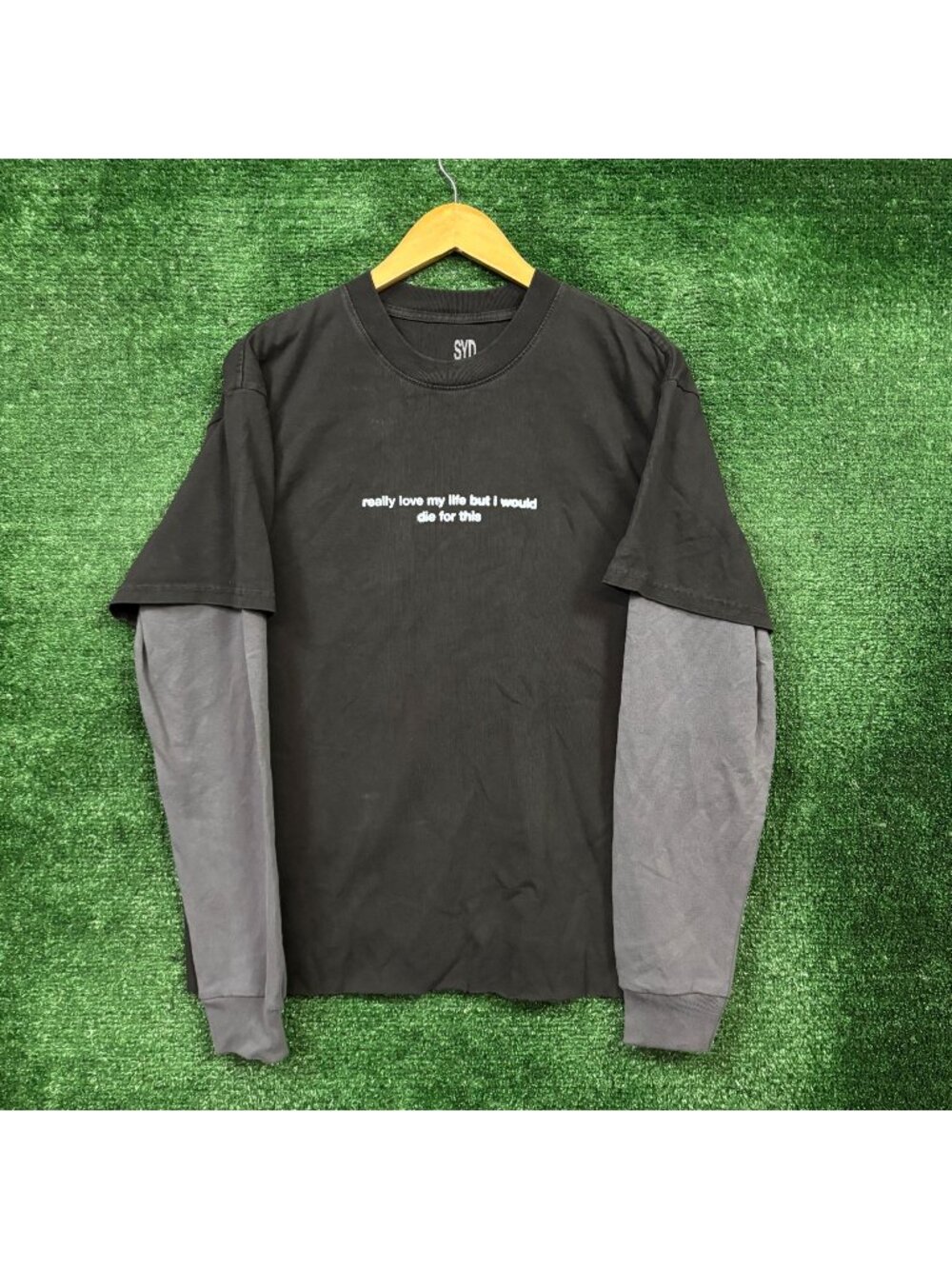 Syd Really Love My Life But I Would Die For This Album LS Shirt Size Medium